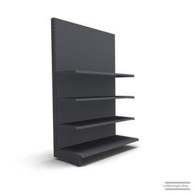 Ihr individuelles Wandregal | H 210 cm | B 125 cm | T 57 cm | 3 FB T 47 cm | RAL 7015 | Artikelnummer: AF-125-210-57-3-47-S