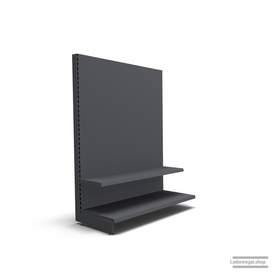 Ihr individuelles Wandregal | H 180 cm | B 125 cm | T 57 cm | 1 FB T 37 cm | RAL 7015 | Artikelnummer: AF-125-180-57-1-37-S