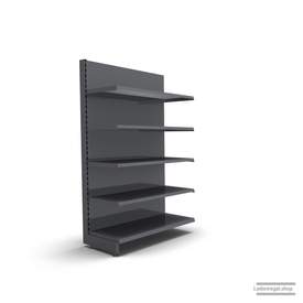 Ihr individuelles Wandregal | H 180 cm | B 100 cm | T 47 cm | 4 FB T 47 cm | RAL 7015 | Artikelnummer: AF-100-180-47-4-47-S