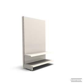 Ihr individuelles Wandregal | H 180 cm | B 100 cm | T 47 cm | 1 FB T 37 cm | RAL 9001 | Artikelnummer: AF-100-180-47-1-37-J