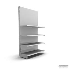 Ihr individuelles Wandregal | H 210 cm | B 100 cm | T 47 cm | 3 FB T 47 cm | RAL 7035 | Artikelnummer: AF-100-210-47-3-47-L