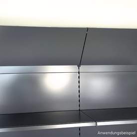 Schräghalter H40 Verbindungstück  | schräg | Artikelnummer: SR-T-N-SHM40