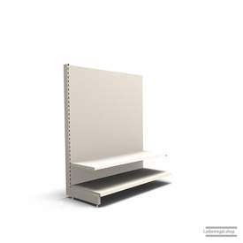 Ihr individuelles Wandregal | H 160 cm | B 125 cm | T 57 cm | 1 FB T 47 cm | RAL 9001 | Artikelnummer: AF-125-160-57-1-47-J