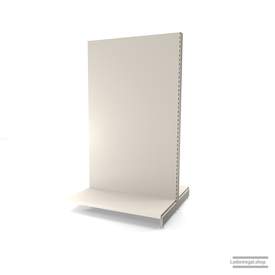 Ihr individuelles Gondelregal | H 210 cm | B 125 cm | T 2x 57 cm | 0 FB | RAL 9001 | Artikelnummer: AFGR-125-210-57-0-37-J