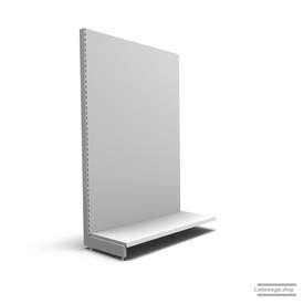Ihr individuelles Wandregal | H 210 cm | B 125 cm | T 57 cm | 0 FB | RAL 7035 | Artikelnummer: AF-125-210-57-0-37-L