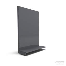 Ihr individuelles Wandregal | H 210 cm | B 125 cm | T 47 cm | 0 FB | RAL 7015 | Artikelnummer: AF-125-210-47-0-37-S