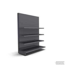 Ihr individuelles Wandregal | H 180 cm | B 125 cm | T 47 cm | 3 FB T 37 cm | RAL 7015 | Artikelnummer: AF-125-180-47-3-37-S