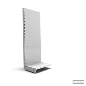 Ihr individuelles Wandregal | H 210 cm | B 66,5 cm | T 57 cm | 0 FB | RAL 7035 | Artikelnummer: AF-665-210-57-0-37-L