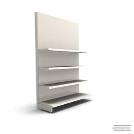 Ihr individuelles Wandregal | H 210 cm | B 125 cm | T 47 cm | 3 FB T 37 cm | RAL 9001 | Artikelnummer: AF-125-210-47-3-37-J