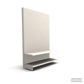 Ihr individuelles Wandregal | H 210 cm | B 125 cm | T 47 cm | 1 FB T 47 cm | RAL 9001 | Artikelnummer: AF-125-210-47-1-47-J