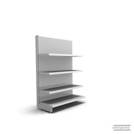 Ihr individuelles Wandregal | H 160 cm | B 100 cm | T 47 cm | 3 FB T 37 cm | RAL 7035 | Artikelnummer: AF-100-160-47-3-37-L