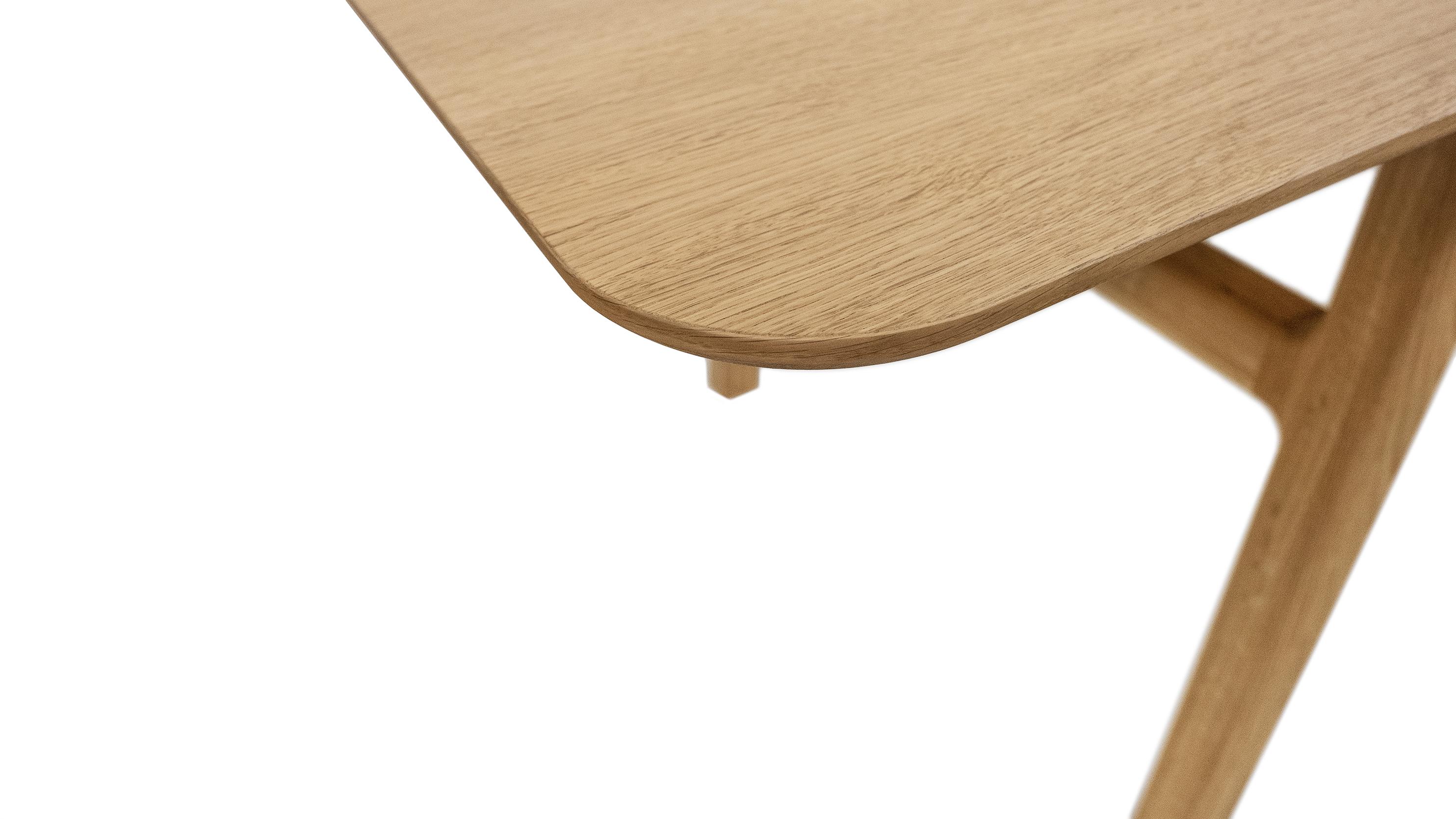 Moderner ausziehbarer Holztisch