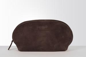 Wash Bag No 6-1 (M) | Dark-Brown | Artikelnummer: HR-WB-6-1_db