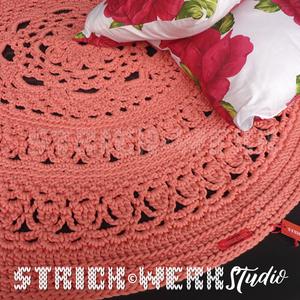 ♥ Häkelteppich-01, rund, 123 cm ♥  |  | Artikelnummer: 101067903