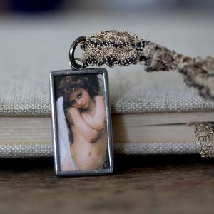 Lesezeichen /CUPID/Glasanhänger Geschenkidee Kunst Engel |  | Artikelnummer: 0047