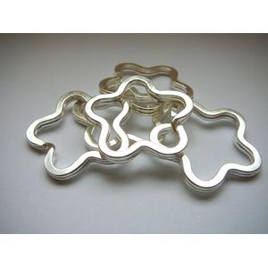 5 Stück Blüten Schlüsselringe |  | Artikelnummer: 39531726