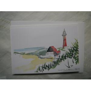 Leuchtturm Sylt aquarelliert, digitalisiert und als Kunstkarte fertig gestellt (Kopie) |  | Artikelnummer: 23-2010