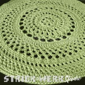 ♥ Häkelteppich-03, rund, 82 cm ♥  |  | Artikelnummer: 101115263