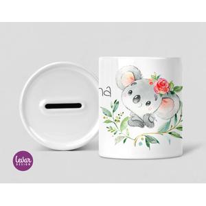 Spardose Koala | Tolle Spardose mit Wunschnamen | Artikelnummer: 6873-4608-0483