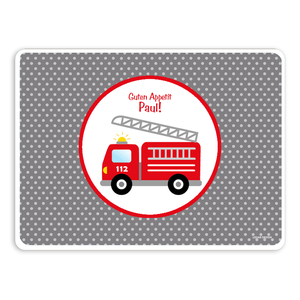 Platzset, Platzdeckchen, Tischset, Feuerwehr  |  | Artikelnummer: 90468999 -1