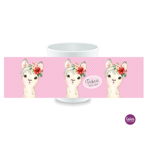 Kinderbecher, Lama, Alpaka | Becher für Kinder aus Melamin BPA frei | Artikelnummer: 6547-6388-5115 -1