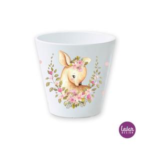Trinkbecher, Kindertasse Reh | Kindergeschirr aus Melamin BPA frei | Artikelnummer: 3513-3143-8642