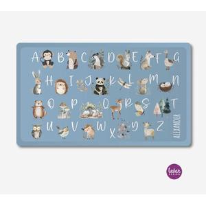ABC Frühstücksbrettchen für Kinder | Personalisiertes Brettchen mit Namen, BPA frei | Artikelnummer: 125199503