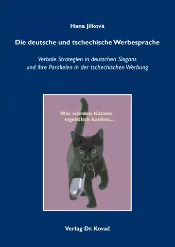 Hana Jílková: Die deutsche und tschechische Werbesprache