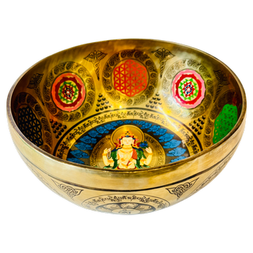 Klangtherapieschale – Himalayacrafts – Medezin Buddha