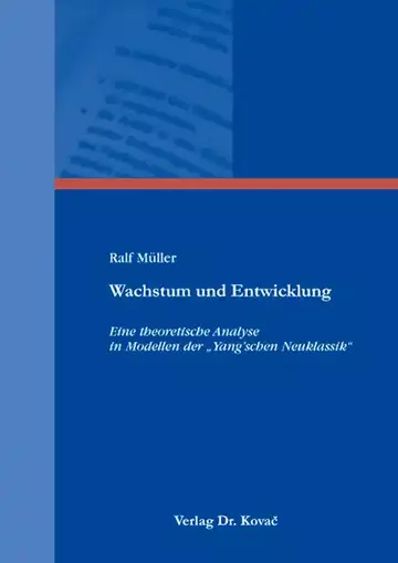 Ralf Müller: Wachstum und Entwicklung