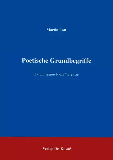 Lott: Poetische Grundbegriffe