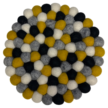 Filz-Untersetzer – bunt – Ø 21cm
