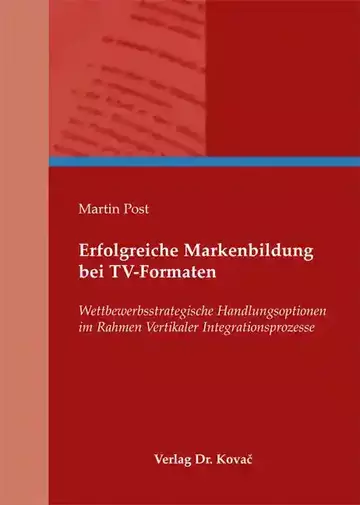 Martin Post: Erfolgreiche Markenbildung bei TV-Formaten