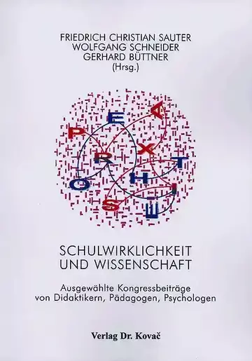 Sauter (Hrsg.): Schulwirklichkeit und Wissenschaft