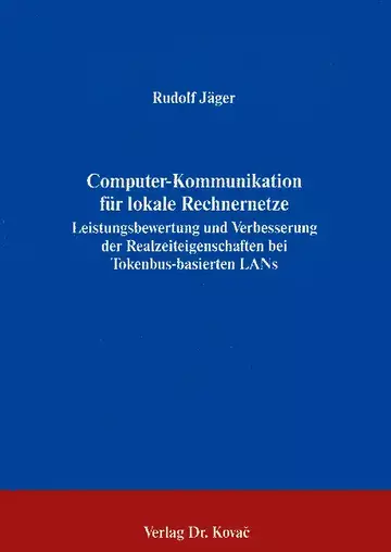 Jäger: Computer-Kommunikation für lokale Rechnernetze