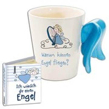 Geschenkset Engeltasse mit Buch