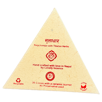Chakra Räucherkegel