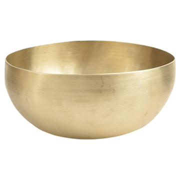 Klangschale – Bhaktapur – klein gehämmert – glatt poliert – 16x7cm – 655g