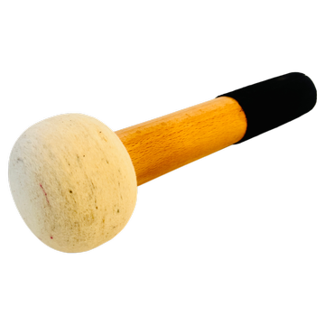 Schlägel Doppel - Filz u. Leder 