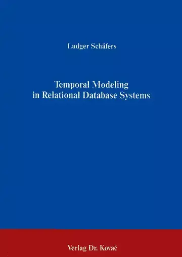 Schäfers: Temporal Modeling in Relational Database-Systems
