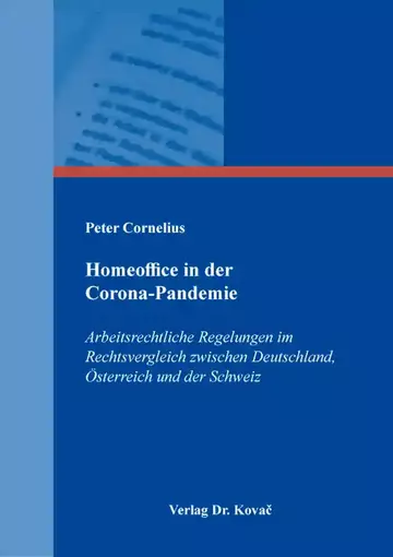 Peter Cornelius: Homeoffice in der Corona-Pandemie