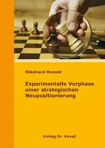 Ekkehard Musold: Experimentelle Vorphase einer strategischen Neupositionierung