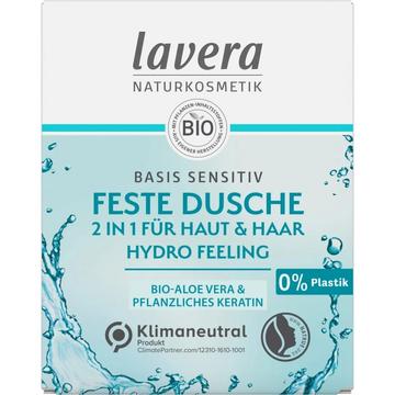 Lavera Basis Feste Dusche 2in1 Hydro