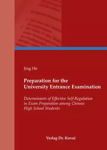 Jing He: Preparation for the University Entrance Examination