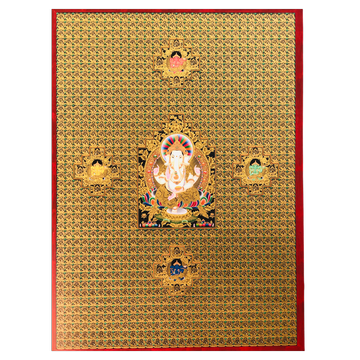 Thangka – Tausend Buddhas 