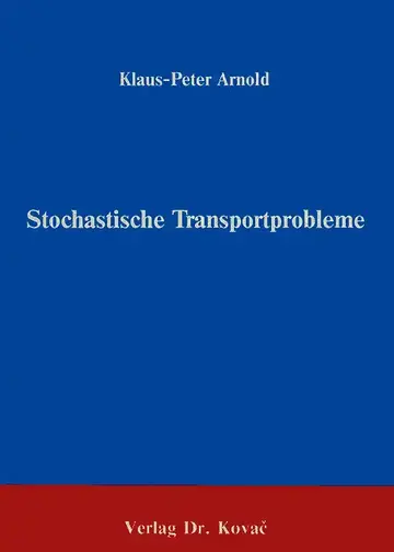 Arnold: Stochastische Tansportprobleme
