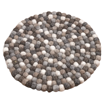 Filz-Untersetzer– naturfarben – Ø 22cm