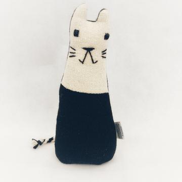 Kuscheltier Katze Baumwolle – 16x10cm – 30g