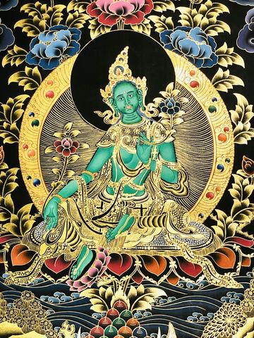 Thangka – Grüne Tara – 30x23cm