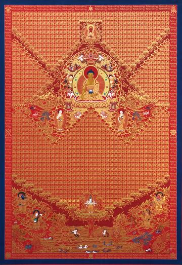 Thangka 1000 Buddhas